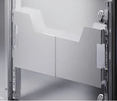 Zdjęcie produktu dla Rittal AX 2515.200, Panel zarządzania kablami, Jasny Szary, 1 szt., 650 g