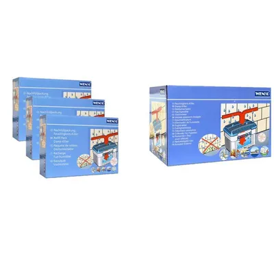 Produktbild von Wenko Feuchtigkeitskiller - Raumentfeuchter, 1 kg plus 3 Nachfüllpackungen mit