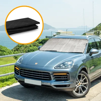 SZFCL Frontscheibenabdeckung Für Porsche Cayenne N Produktbild-Vorschau 3