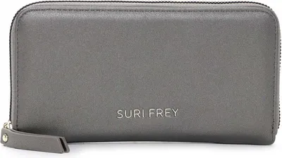 Produktbild von SURI FREY Geldbörse Tiffany Zip Around Wallet Darksilver grau