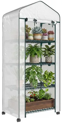 Produktbild von SUGIFT Mini-Gewächshaus, Frühbeet, Weiß