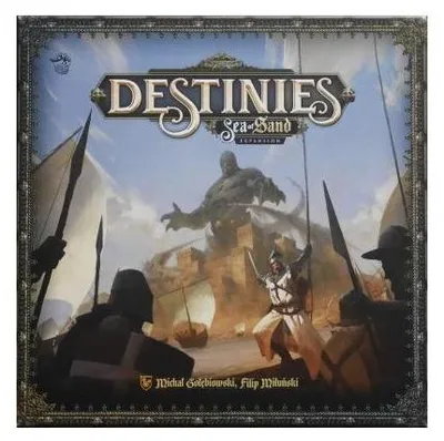 Produktbild von Destinies: Sea of Sand (Englische Ausgabe) – Brettspiel – Lucky Duck Games – 1-3 Spieler – 14+