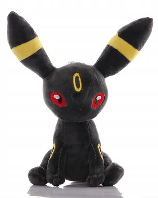 Produktbild von Pokémon Umbreon Plüschfigur weich gelb für Kinder