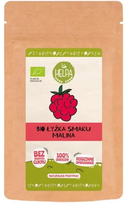 ŁYŻKA SMAKU MALINA (LIOFILIZOWANA SPROSZKOWANA MALINA) BIO 40 g - HELPA