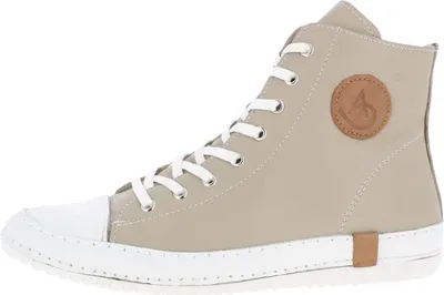 Produktbild von Andrea Conti Damen Stiefelette High Top Sneaker Boot coole Applikationen 0025902, Größe:38 EU, Farbe:Grau