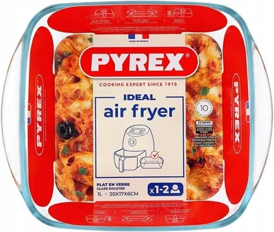 Obrázek produktu pro Pyrex 211B000, 1 l, Obdélníkový, Sklo, Průhledná