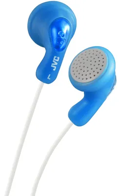 Image de GUMY : Ecouteurs - aimant néodyme de 13,5 mm - cordon 1.0m - contacteur doré 3.5 mm compatible iPhone / iPod - Bleu