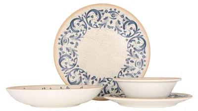 Produktbild von Bonna Geschirrset (Medium) - Viento - 24 teilig - 6 Personen - Porzellan