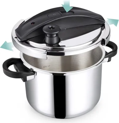 Zdjęcie produktu dla Lamart LTDSD6, 6 l, Czarny, Stal nierdzewna, 22 cm, Plastik, Stal nierdzewna, 340 mm, 235 mm