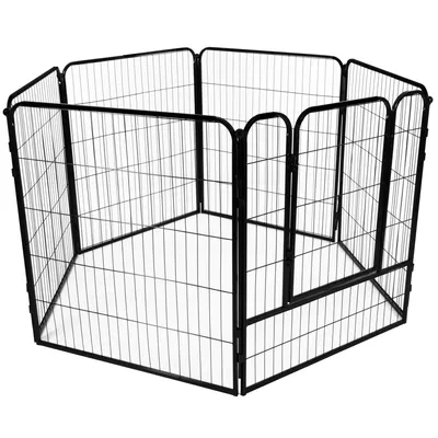Produktbild von Freigehege für Kleintiere Faltbar 6-teilig 100 cm hoc
