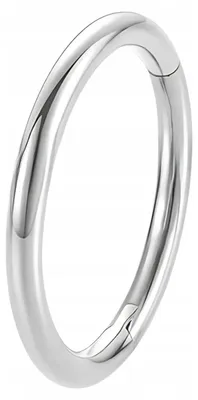 Zdjęcie produktu dla Kolczyk PIERCING Clicker tytan Kółko Helix Lobe 0.8/8 mm
