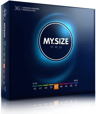 Zdjęcie produktu dla My Size PRO Prezerwatywy 57mm, 36 sztuk