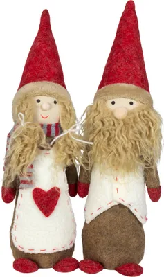 Produktbild von Wichtel 30cm Pärchen, 2er Set Dekofigur Weihnachten