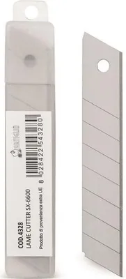 Obrázok produktu pre Artiglio 4328, 10 kusov, Oceľ, Nerezová oceľ, Blistr