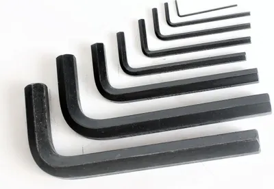 Produktbild von SALTUS Sechskantschlüssel Set 8 tlg. 1-16 mm kurz Sechskant Schlüssel Winkel