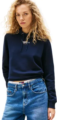 Produktbild von Tommy Jeans Damen TJW REG ESS Logo 2 Hoodie EXT DW0DW20943 Pullover Hoodie, Blau