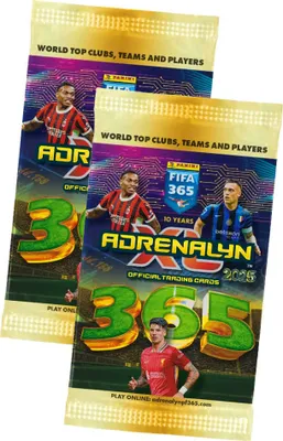 Produktbild von Panini Fifa 365 Karten 2025 - Trading Cards Sammelkarten - 2 Booster
