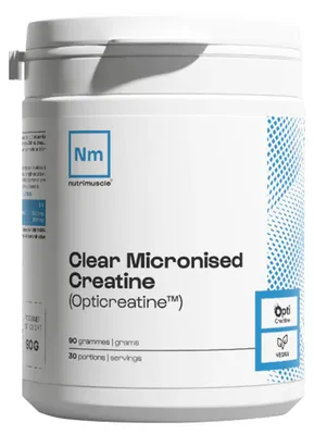 Imagen del producto de Creatina micronizada (Opticreatine™) (90 g)