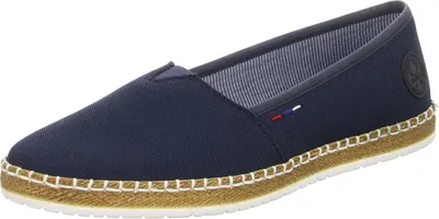 Obrázok produktu pre Rieker dámske topánky mokasíny slip-on topánky modré voľný čas, veľkosť topánok:36 EU