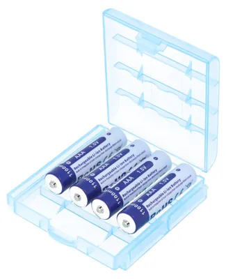 Produktbild von 4x AAA 1,5V 1100mWh typisch 700mAh Lithium Ionen Akku wiederaufladbar nur mit speziellem Ladegerät