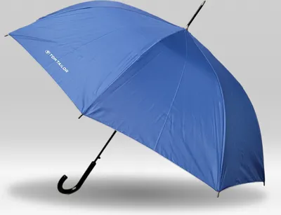 Produktbild von Tom Tailor Regenschirm Stockschirm Schirm Lady Long Automatik true blue blau