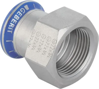 Produktbild von Geberit bergangsmuffe Mapress d 42mmxRp 1 1/2, ES, labs-f, m IG