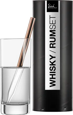 Produktbild von EISCH Whisky/Rum PipettenSet 999/16 kupfer Geschenkröhre GENTLEMAN 86599916/ 180462