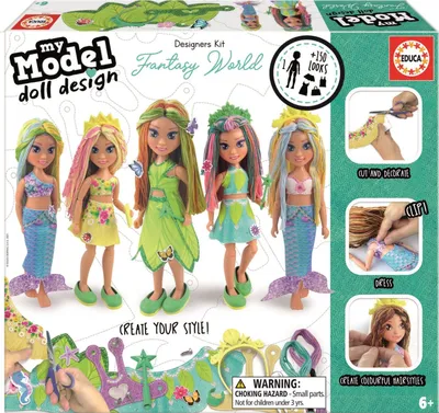 Produktbild von Kreatives Spiel Mein Modell. Puppendesign. Fantasy Educa 18366
