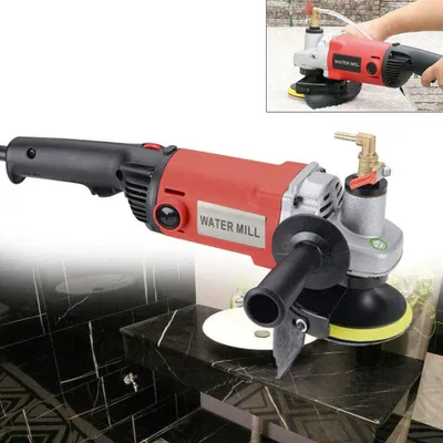 Produktbild von Profi Nass-Steinschleifer Schleifmaschine Naßpolierer 1400W Exzenter Doppelt Untersetztes Poliermaschine
