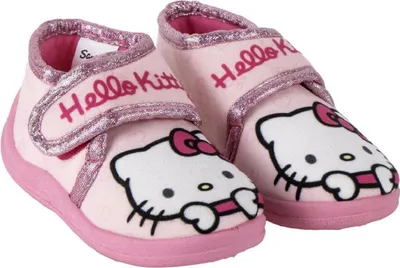 Produktbild von Hello Kitty Pantoffeln Kinder rutschfeste Halbstiefel Größe 29