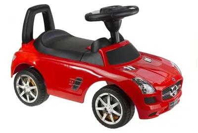 Obrázok produktu pre Mercedes Benz Red - Deti Push Along Ride On Car
