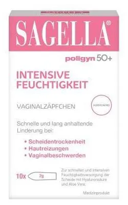 Produktbild von Sagella poligyn 50+ intensive Feuchtigkeit Ovula 10 St