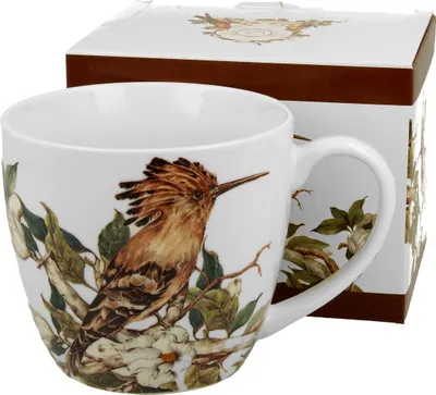 Produktbild von DUO ANIMALS Becher 460 ml HOOPOE New Bone China Porzellan