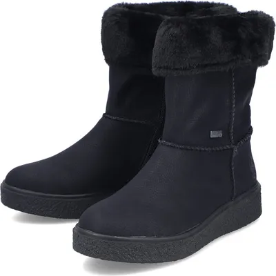 Produktbild von Rieker Damen Stiefelette schwarz, Damen:42 EU
