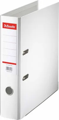 Image de Classeur plastique standard Esselte DIN A4 75 mm blanc