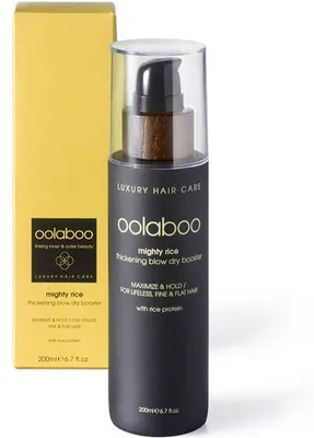 Obrázek produktu pro Oolaboo Mighty Rice Thickening Blow Dry Booster 200ml