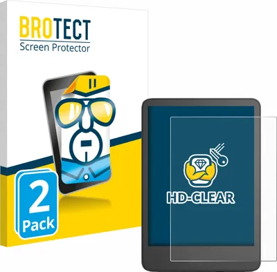 Produktbild von 2x Für Amazon Kindle 2024 Schutzfolie BROTECT Displayschutz Display Schutz Folie Klar Transparent