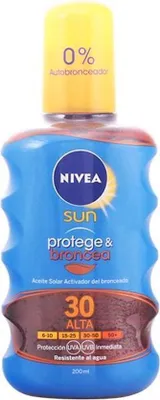 Produktbild von NIVEA 4005900131256, Sonnenschutzöl, Körper, Spray, Schutz, Jeder Hauttyp, 200 ml