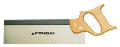 Produktbild von PROMAT Rückensäge Blatt-L.300mm a.Elektrostahl m.Holzgriff