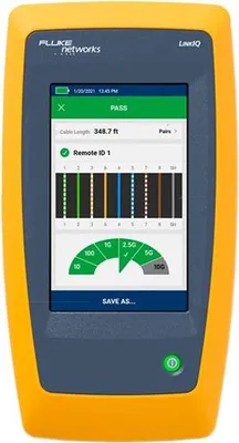 Image de Fluke LIQ-100 Testeur de câbles réseau Double torsade (5226604)