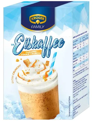 Produktbild von Krüger Family Typ Eiskaffee Caramel Cookie Crunch 10er