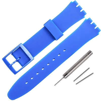 Productafbeelding van Silicone Rubber Vervangende Horlogeband voor Stijlvolle Uiterlijk