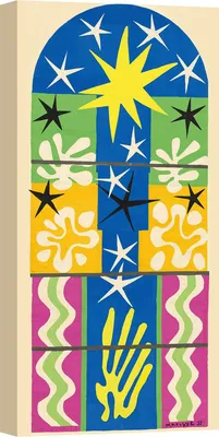 Obrázek produktu pro Umělecký tisk na plátně, Henri Matisse - Štědrý večer, 1952 - 140x70 cm