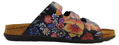 Imagen del producto de Zapatos para mujer de Rohde, tipo zapatillas de estar por casa, sandalias, color negro, para uso diario