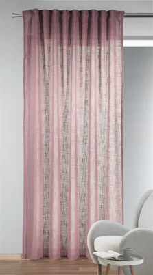 Produktbild von Fertigschal verdeckte Schlaufen "Alessio" - Dekoschal von Albani: 245x135cm / Rosa Größe (HxB): 245x135cm Farbe: Rosa