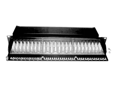 Immagine prodotto di DIGITUS Patchpanel 1HE 12-Port Cat6A   geschirmt schwarz