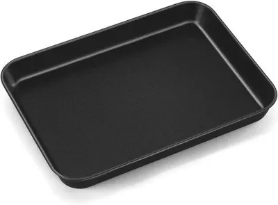 Productafbeelding van Rechthoekige Bakplaat met Antiaanbaklaag voor Koken en Bakken - Gezond en Robuust (23,7 x 17,7 x 2,5 cm)
