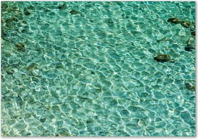 Produktbild von Tulup® Glas-Bild - 100 x 70 - Wandbild aus Glas - Wandkunst - Wandbild hinter gehärtetem Sicherheitsglas - Landschaften - Wasser - Grün