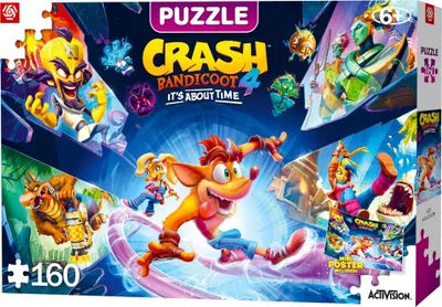 Zdjęcie produktu dla Cenega Crash Bandicoot 4: It's About Time, 160 szt., Gra wideo, 6 lat(a)