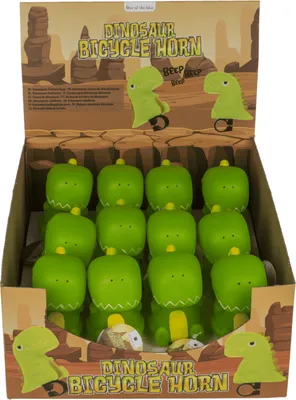 Obrázek produktu pro Dino klakson na kolo Zvonek na kolo Klakson na řídítka Dinosaurus